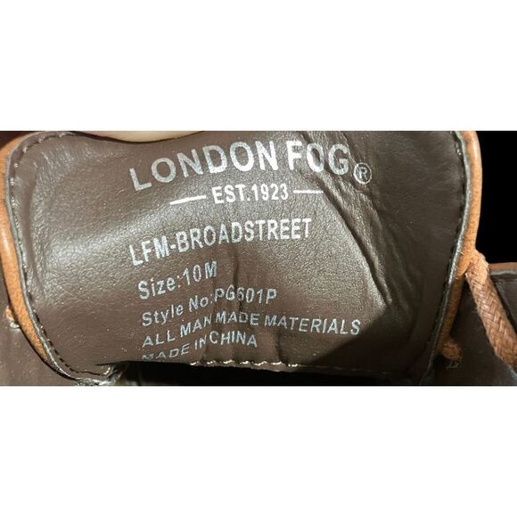 London Fog LFM - Broadstreet Brown Chukka Boots / SZ: 10 - Picture 7 of 7